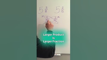 How To Compare Mixed Numbers When Whole Numbers Are The Same | Improved Math