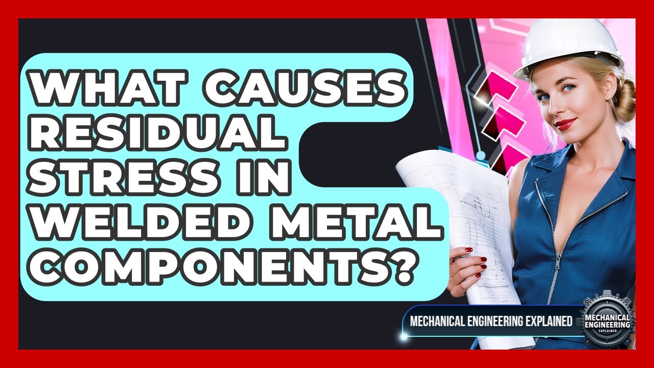 What Causes Residual Stress In Welded Metal Components? - Mechanical Engineering Explained