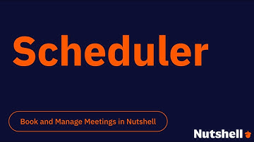 Effortlessly Manage Meetings Using Nutshell Scheduler