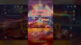 1% HP curse #genshinimpact #genshin #mihoyo #contentcreator #viral #ytimpact99 #hoyocreators