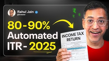 ITR Filing 2025 for Investors and Traders | Step by Step Income Tax Return Guide - Rahul Jain Latest