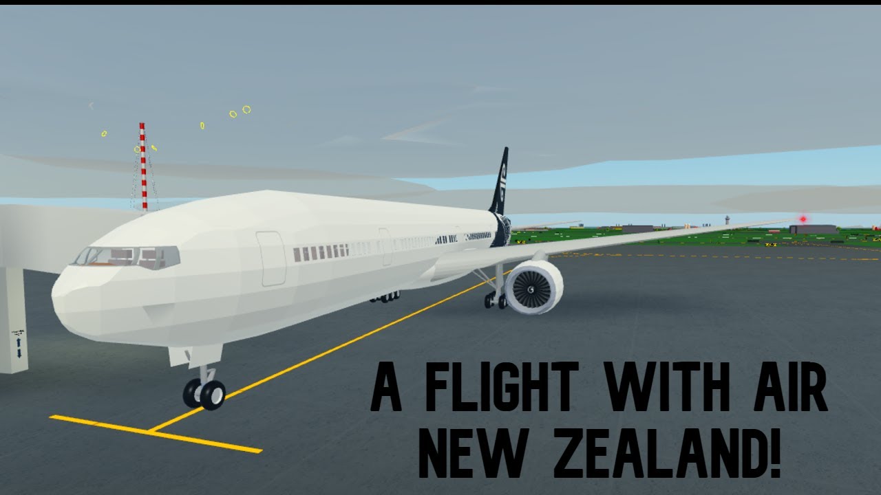 A Flight With Air New Zealand B777 Roblox PTFS YouTube 