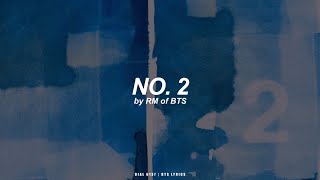 No. 2 with Park Ji Yoon | RM (BTS - 방탄소년단) English Lyrics