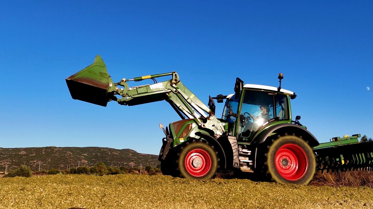 TRINCIATURA INSILATO DI MAIS - OLLASTRA AZIENDA AGRICOLA DI SECCI CRISTIAN 