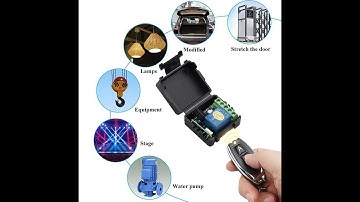 Điều khiển từ xa sóng rf 433mhz