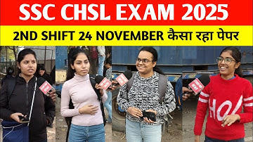 ssc chsl review 2025, 2nd shift 24 november review 2025, ssc chsl full analysis and shift wise paper