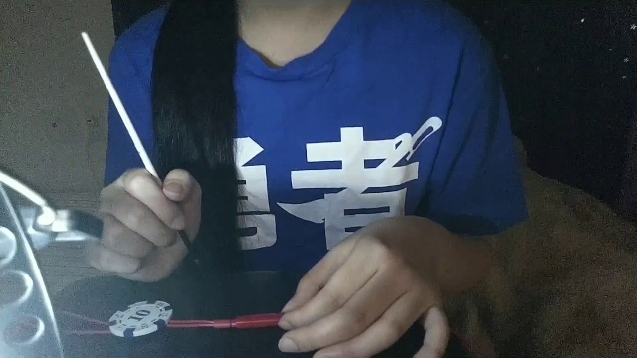 中学生の雑ASMR 筆で高速耳かき その他もろもろ