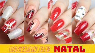 04 UNHAS DECORADAS DE NATAL SUPER FÁCIL 2021