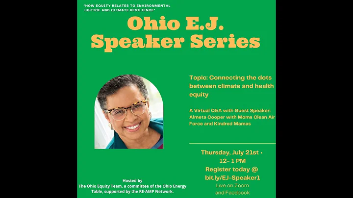 Ohio Environmental Justice Speaker Series with  Al...