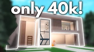 Building a Bloxburg House Using ONLY 40K by insomnia 510,052 views 9 months ago 21 minutes