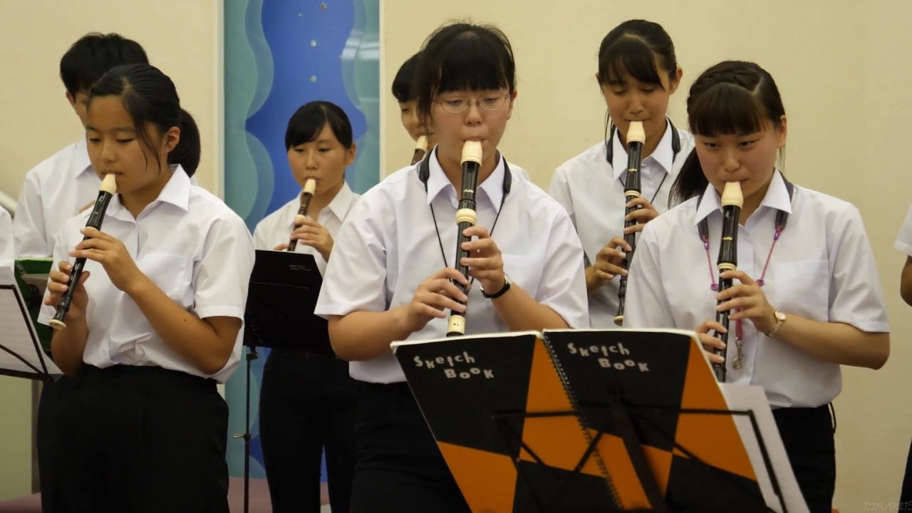 [4K] 横須賀高校 吹奏楽部 ロビーコンサート