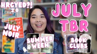 July TBR | Summerween, July Noir, three readathons, a readalong, and HRCYED - oh my!! 😱