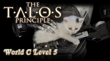 The Talos Principle Walkthrough - World C Level 5 (All Sigils, All Stars)