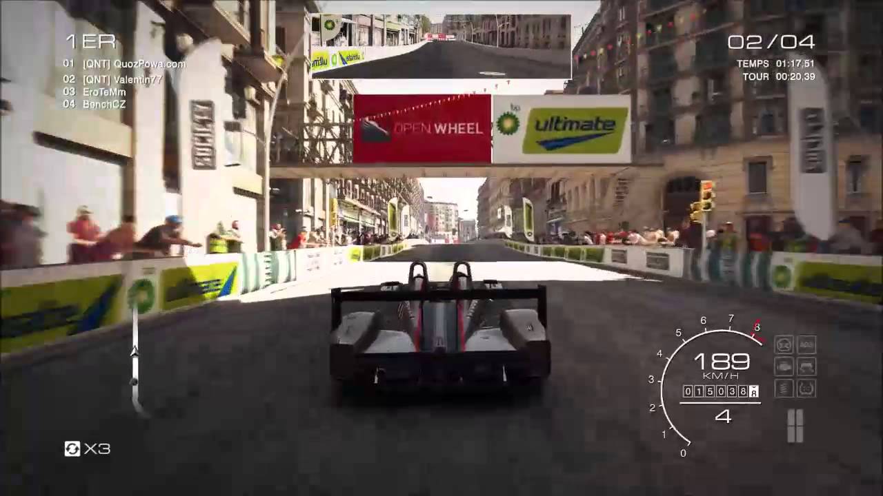 A km/h dans les rues de Barcelone - QuozGaming