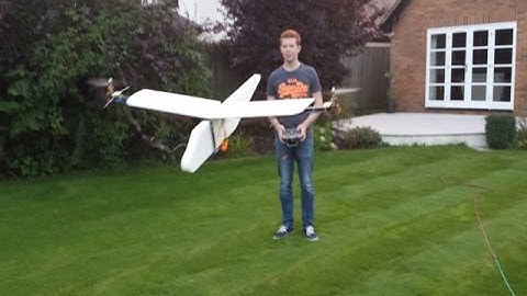 RC VTOL V2 Hover testing #1