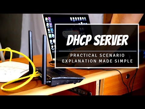 DHCP SERVER Explanation made simple | Practical Scenario | What is a DHCP Server ?