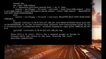 Reset ROOT password(with rd.break enforcing=0 option)