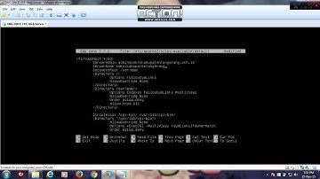 cara menginstall Web Server di debian 7 dengan menggunakan vmware 8