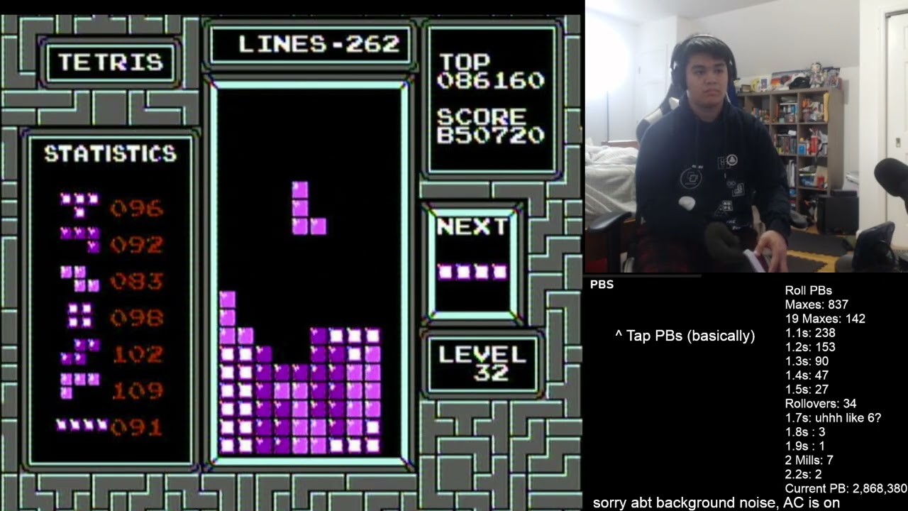How I CHOKED a MILLION POINT BARRIER in NES Tetris (3 Mill choke, new overall PB)