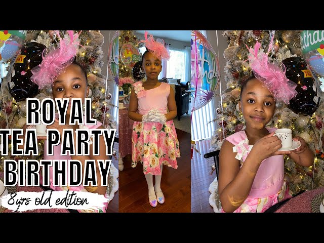 My daughter's elegant 8th birthday tea party -quarantined style | Tea party  D.I.Y on a budget. - YouTube
