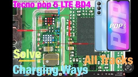 Tecno pop 5 LTE (BD4) Charging ways,Not Charging Problem,All Solutions,Tracks with Explanation💯✅
