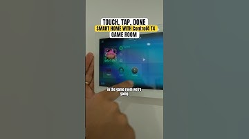 Touch, Tap, Done – Smart Home Simplicity with Control4 T4 | Game Room