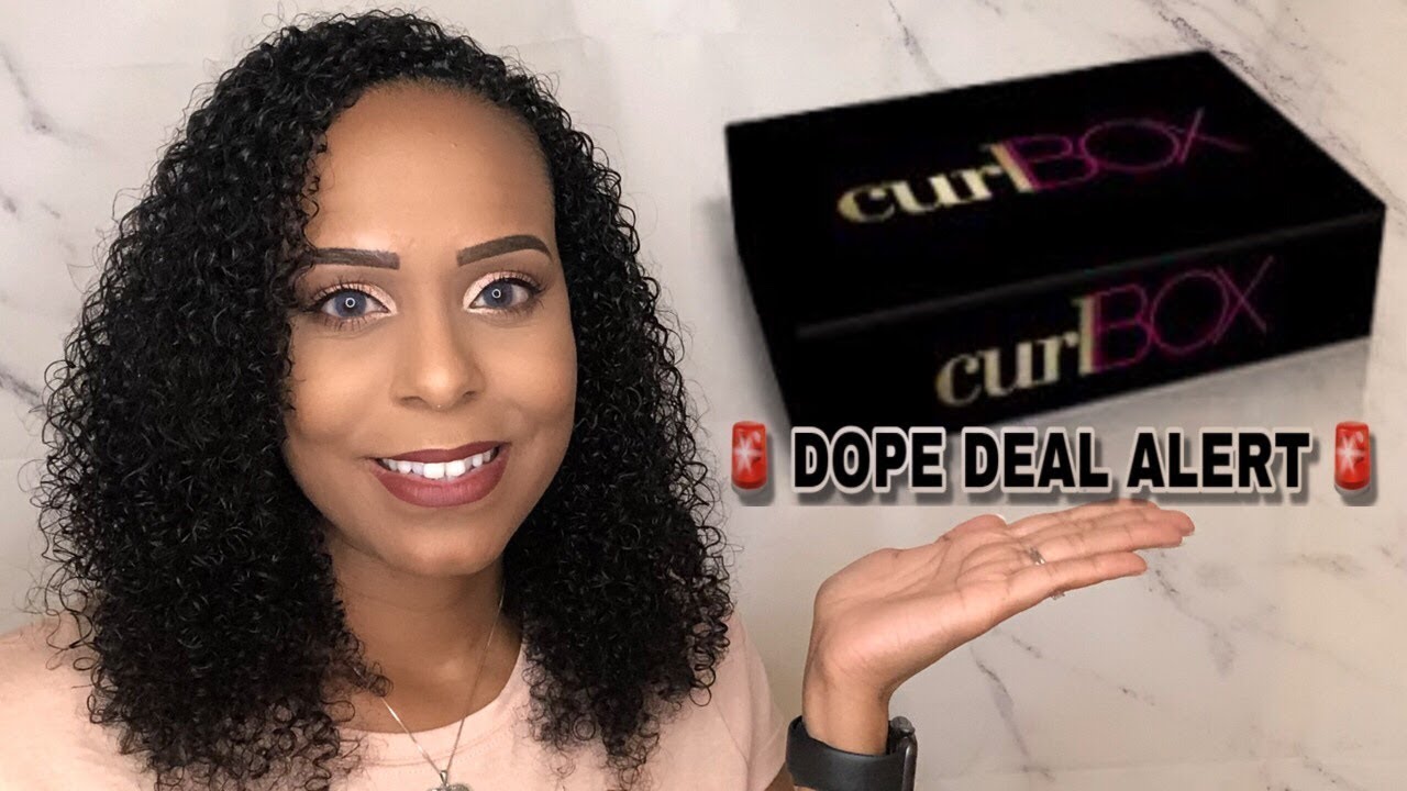 CurlBox Unboxing | August 2019 Dope Deal (Non-Subscription Box) | JackieNaturals
