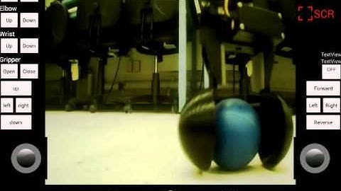 Control of mobile robots using interfaces with vision feedback