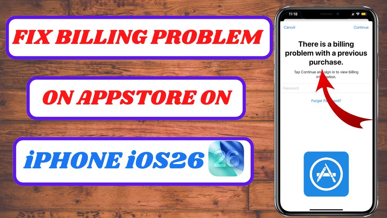 How to Fix a Billing Problem on App Store iPhone iOS 26 | Easy Step-by ...