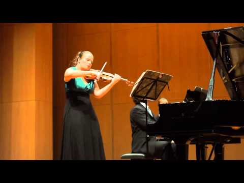 Beethoven Sonata in G op.96 (3rd & 4th mov.) - Julia Schröder (violin) LIVE