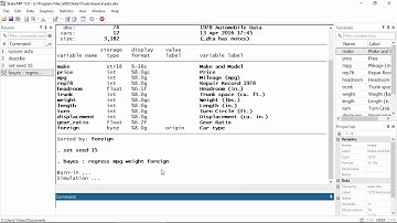 Bayesiaanse lineaire regressie met behulp van het Bayes-prefix