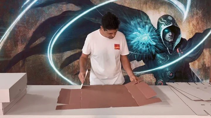 BCW 5000 Count Trading Card Storage Box (Full Lid).  Product construction HOW-TO video.