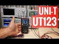 Компактный мультиметр UNI-T UT123 с инверсионным дисплеем