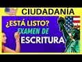 Así es como se ESCRIBEN A MANO las palabras para el EXAMEN DE ESCRITURA de ciudadanía americana