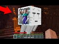 HOW WILL the NOOB GET OUT of GHAST? Prison Inside GHAST! In Minecraft : Noob vs Pro