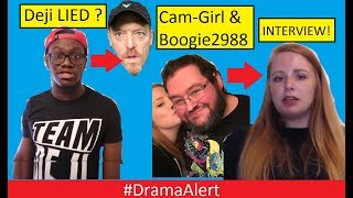 Deji LIED about Jake Paul 's Dad? #DramaAlert Boogie2988 EXPOSED by X Girlfriend? (INTERVIEW)