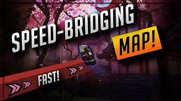 LEARN TO SPEED BRIDGE IN 5 MINUTES! BEST SPEED BRIDGING TECHNIQUE EVER! [PRACTICE MAP]