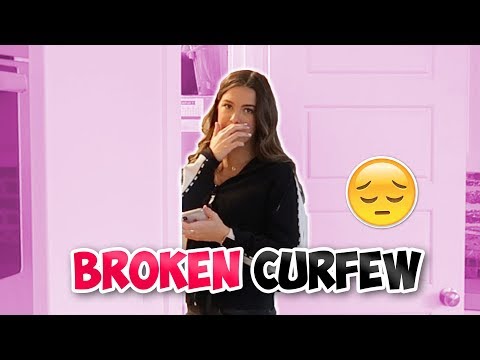 HOMECOMING CURFEW BROKEN?