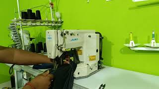 bartack JUKI LK-1850 | #sewingmachine | #juki machine #sewing #sewinghacks #industry #factory