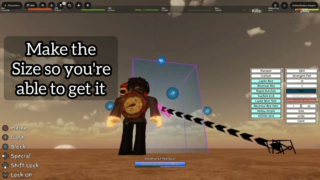 How to build todo's black flash in Jujutsu shenanigans 