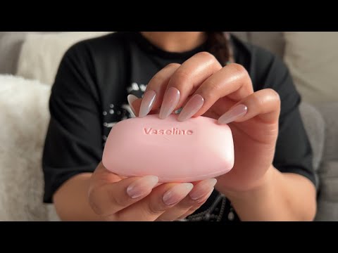 [ASMR] Soft Soap Scratching 🧼💅