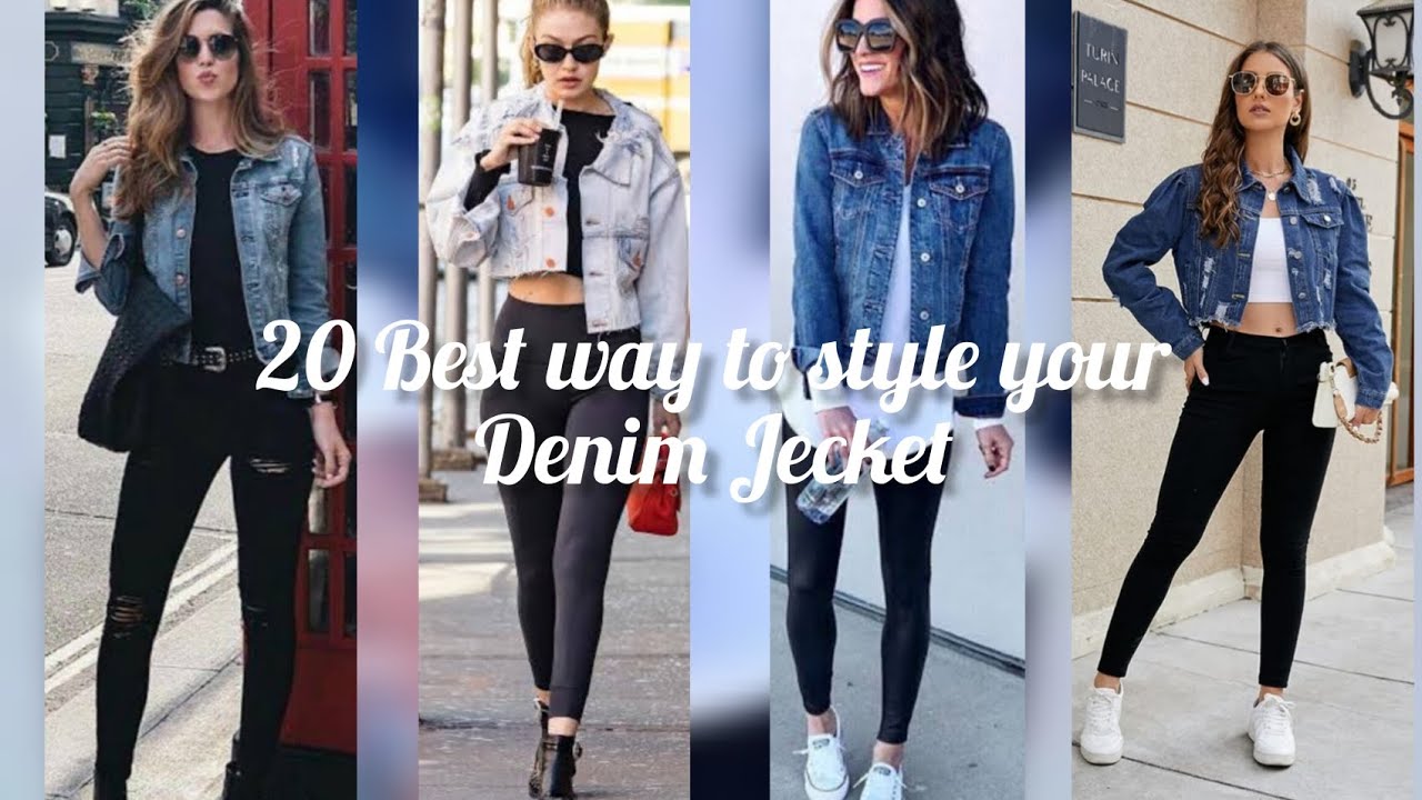 How you can style your denim Jacket//Denim Jacket style//Denim Jacket outfit ideas//