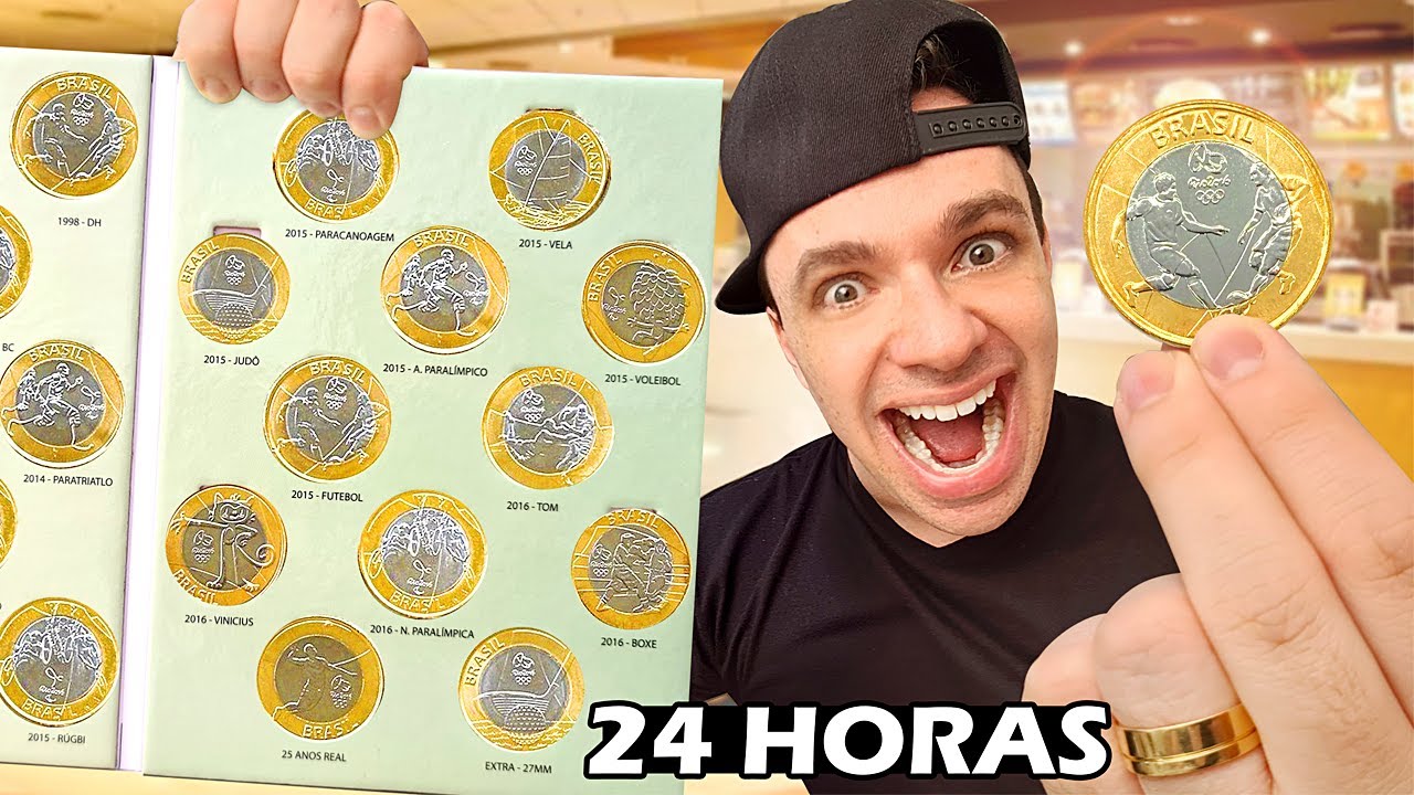 Completei o ÁLBUM DE MOEDAS RARAS DE 1 REAL! Todas as MOEDAS que existem!