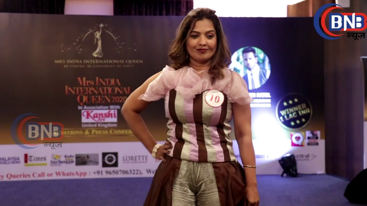Shefali Rajpal Mrs India International Queen 2020 Audtion in mumbai - YouTube