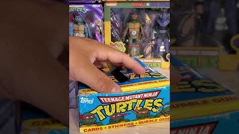 1989 teenage mutant ninja turtles trading cards