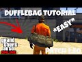 *EASY* SOLO HOW TO GET THE DUFFLE BAG ON GTA 5 ONLINE AFTER PATCH 1.50 (SAVE AS AN OUTFIT)