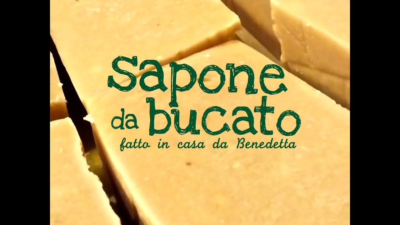 Sapone Da Bucato Fatto In Casa Da Benedetta Homemade Laundry Bar Soap