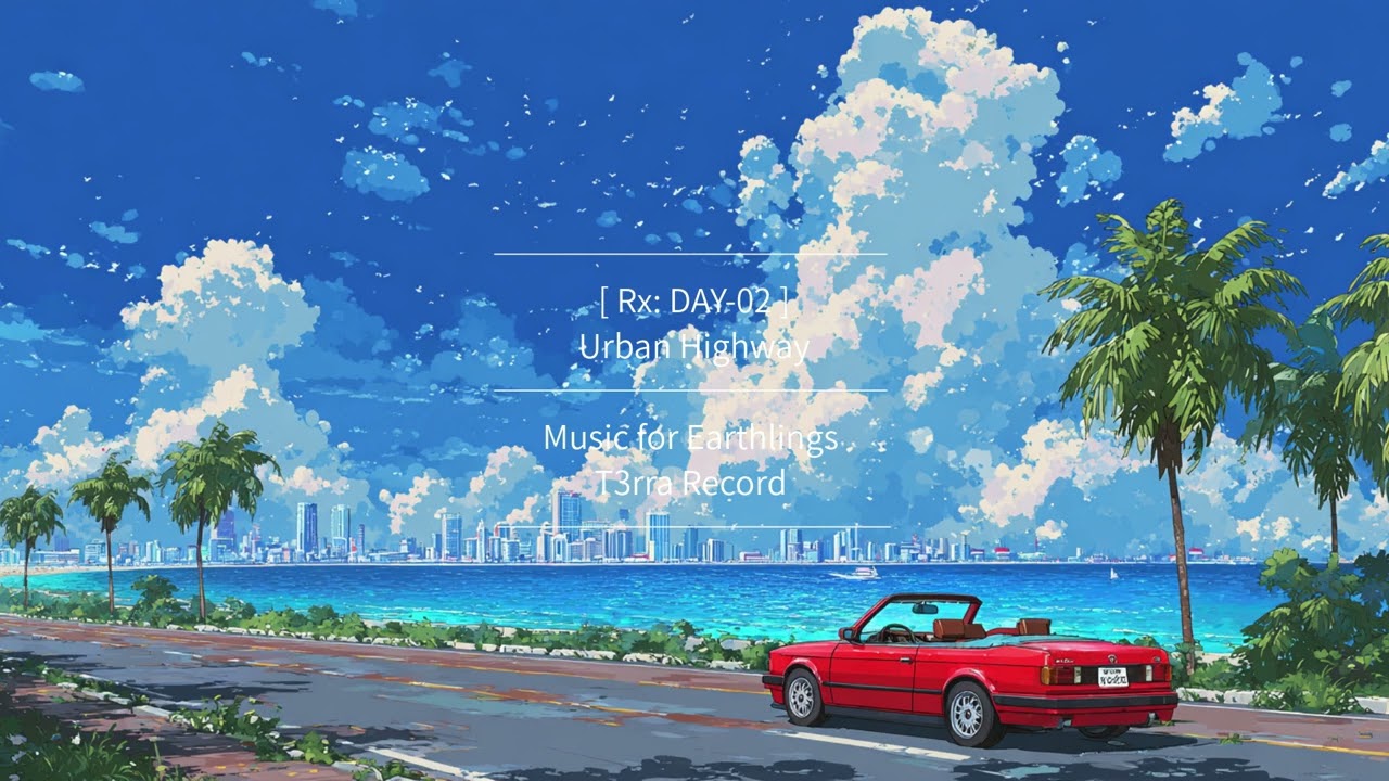 【時間管理BGM/30分/爽快ドライブ】都会の風を感じる 80sシティ・ポップ｜DAY02