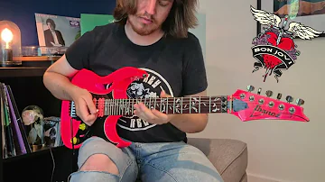 Bon Jovi - You Give Love A Bad Name (Intro & Guitar Solo Cover)