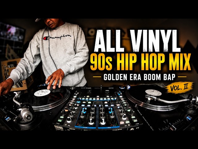 All Vinyl 90s Hip Hop | Underground Boom Bap Classics (KRS-One